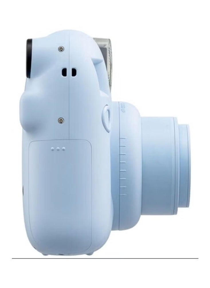 Generic Instax Mini 12 Instant Film Camera With Pack Of 10 Films Pastel Blue  - Image 3