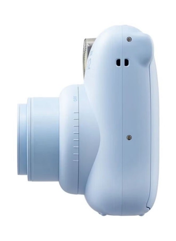 Generic Instax Mini 12 Instant Film Camera With Pack Of 10 Films Pastel Blue  - Image 4