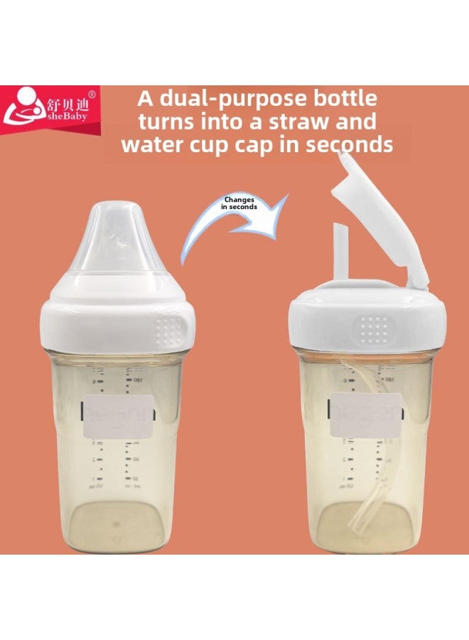 Suitable For Hege Bottle Straw Lid Hege Accessories Learning Drinking Cup Dustproof Drinking Cup Lid Drinking Cup Head Milk Bottle Cap-Color:Blister Card Sealed Packaging-Capacity:hg Straw Cup Lid-coral Red (cross Hole)