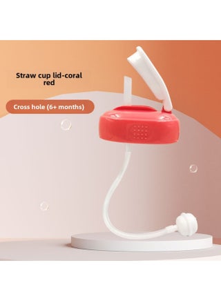 Suitable For Hege Bottle Straw Lid Hege Accessories Learning Drinking Cup Dustproof Drinking Cup Lid Drinking Cup Head Milk Bottle Cap-Color:Blister Card Sealed Packaging-Capacity:hg Straw Cup Lid-coral Red (cross Hole) - pzsku/Z8DE4CC028BF9663198A7Z/45/_/1742806576/e1420a1b-48d6-4356-81c3-f1c0ba4818bf
