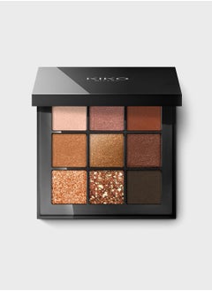 KIKO MILANO Glamour Multi Finish Eyeshadow Palette - 02 Sunset Vibes  - Image 1