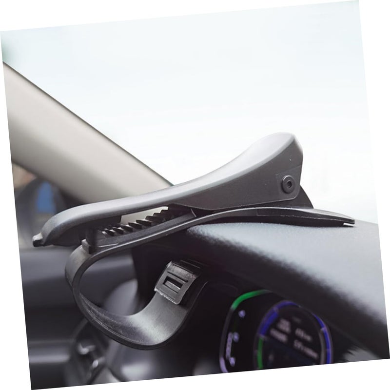 Universal Fit Car Dashboard Phone Holder Bracket For Quick Device Access Black - Image 3