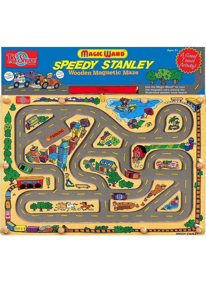 Bendon Ts Shure Racecar Magic Wand Magnetic Maze With 3 Magnets And Magnetic Magic Wand 50294  - Image 2