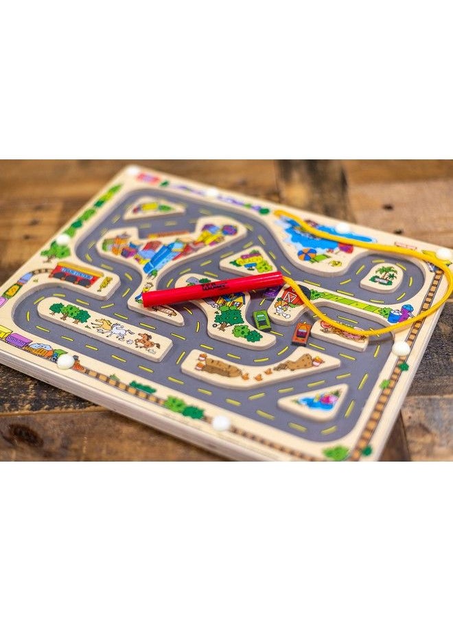 Bendon Ts Shure Racecar Magic Wand Magnetic Maze With 3 Magnets And Magnetic Magic Wand 50294  - Image 3