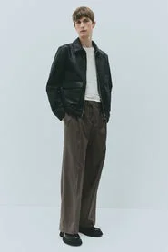 H&M Loose Fit Tailored trousers