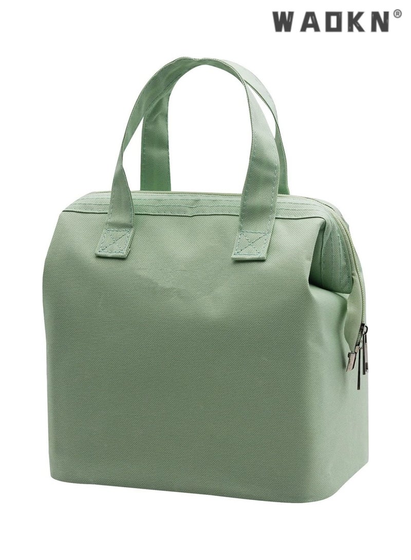 WAOKN Multifunctional Lightweight Simple Lunch Bag Bento Bag Thick Insulated Refrigerated Lunch Handbag Lunch Box Handbag Suitable For Students Women Men Picnic Work Outdoor - Image 1