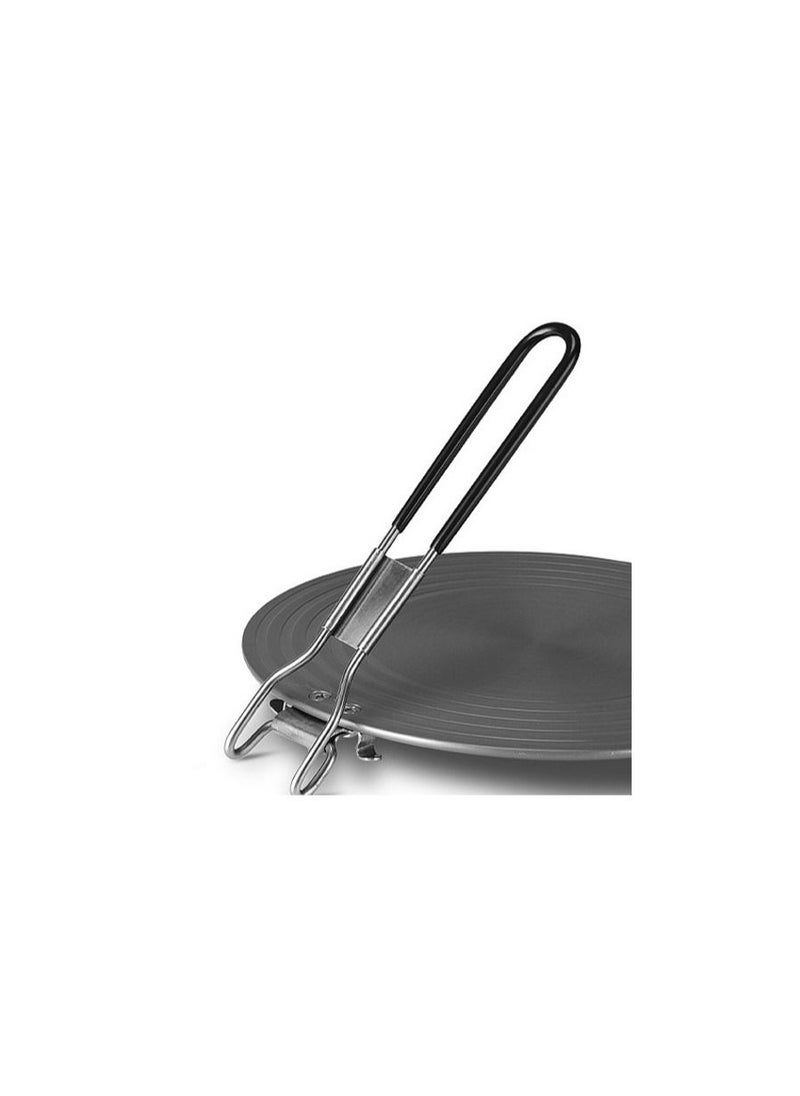 Heat Diffuser For Gas Stovetop Pot Cookware Protection Stove Diffuser Fast Defrosting Round Tray Multifunctional Thawing Conducting Simmer Plate 24Cm With Foldable Handle