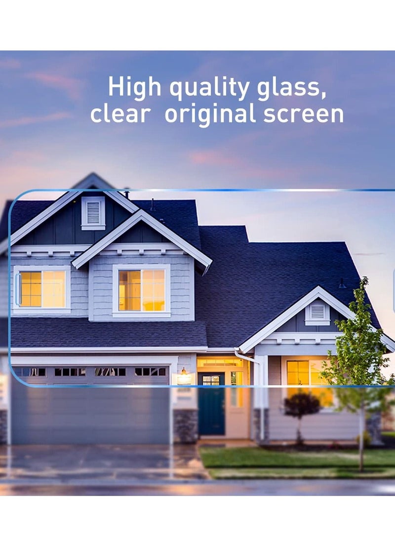 BORTONY Screen Protector Compatible with 14 Pro Max 6.7" Tempered Glass 9H Hardness [HD Clear] [Anti-Scratch] [Bubble Free] For Apple iPhone 14 Pro Max - Image 5