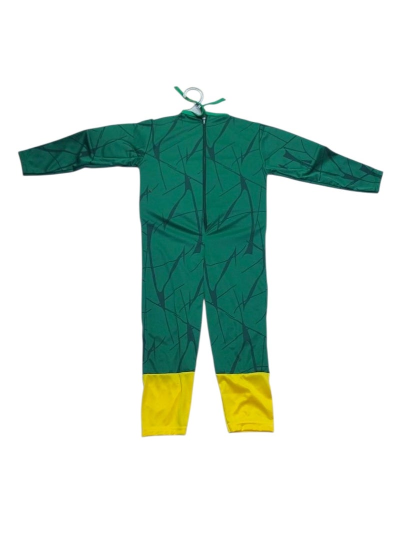 Ninja Turtles Costume with Fabric Mask and Soft Shell – Size L for Ages 6 to 8 Years - Image 3