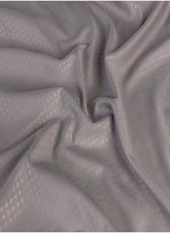 PACHA HOME Plain sheet set with fabric pattern - color: Dark Grey-Size: 240*270+2 pillowcases.  - Image 3