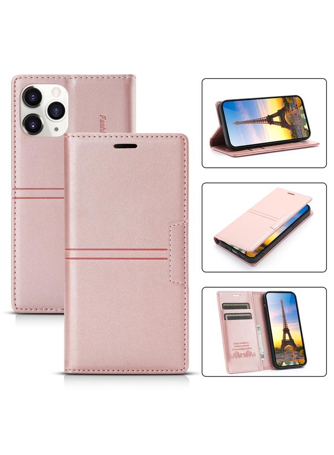 اس-توب جراب لهاتف iPhone 13 Pro Max Dream Magnetic Suction Business، جراب جلد PU أفقي قلاب مع حامل وفتحة بطاقة ومحفظة - Image 1