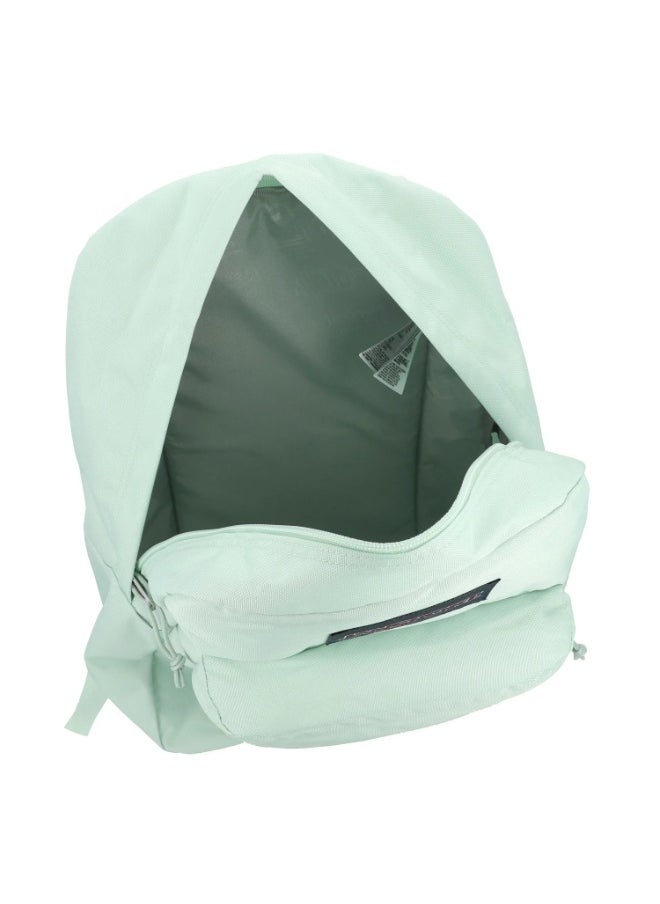 JANSPORT SuperBreak One Backpack With Padded Shoulders, Water Bottle Pocket, 26L, 0.35 kg - Fresh Mint  - Image 4