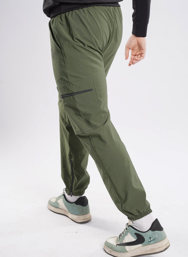 Gorilla Military Green Cargo Pants V2  - Image 2