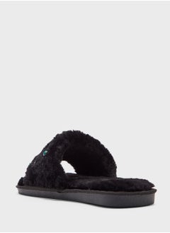 Ginger Pearl Diamante Bedroom Slippers  - Image 2