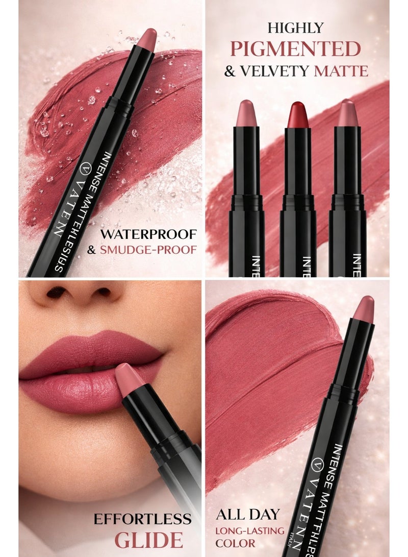 فاتن إيطاليا Intense  Matte Lipstick 1212 - Image 3
