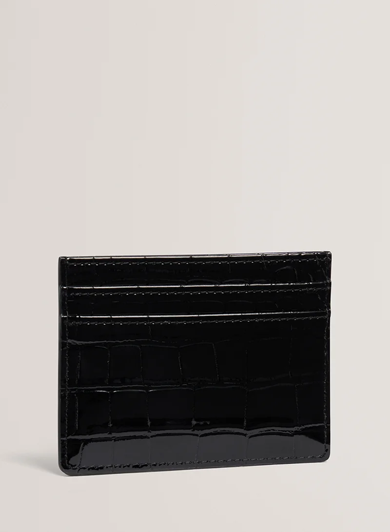 تيد بيكر Varenya Croc Effect Card Holder