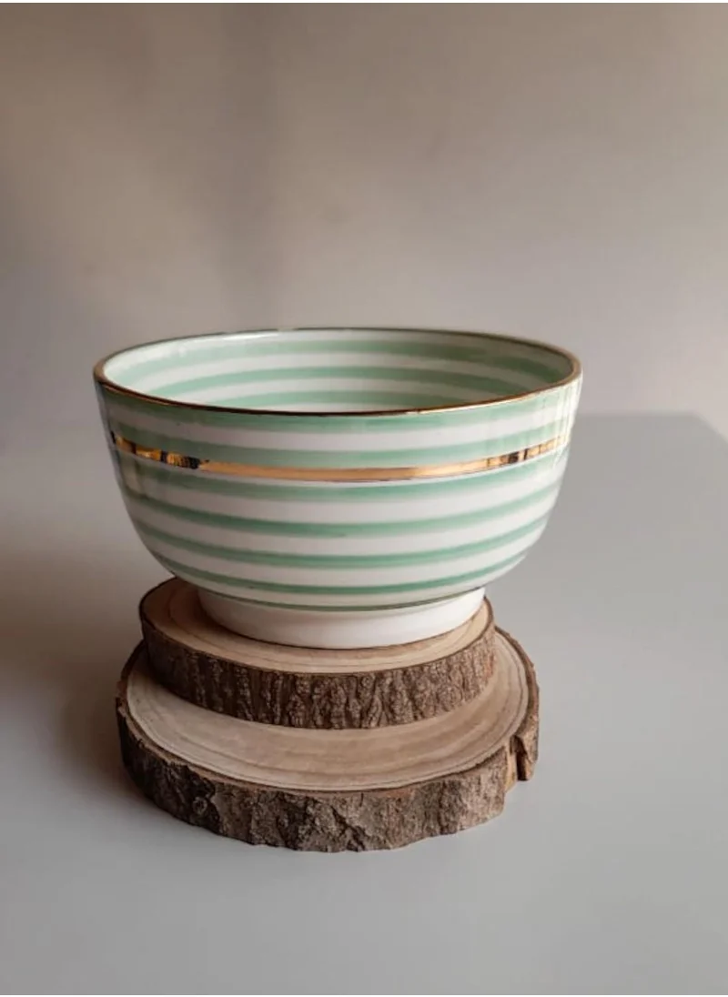 تادارت Stripes Ceramic Bowl size 20cm