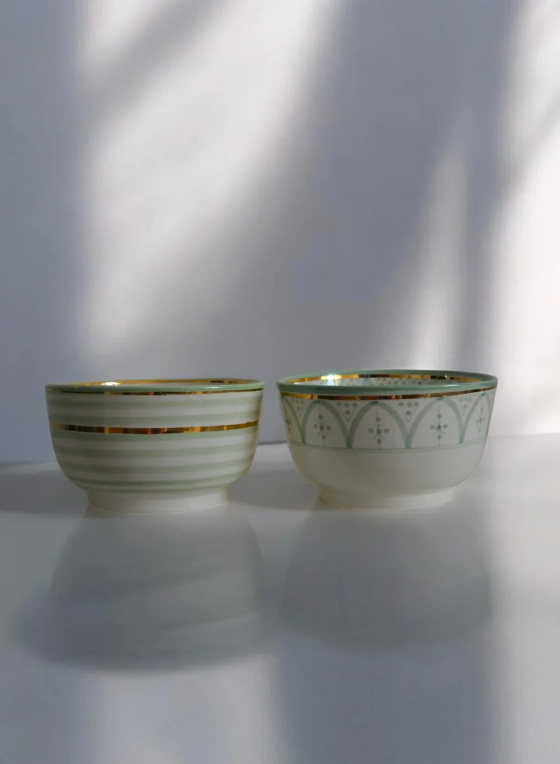Taddart Stripes Ceramic Bowl size 20cm