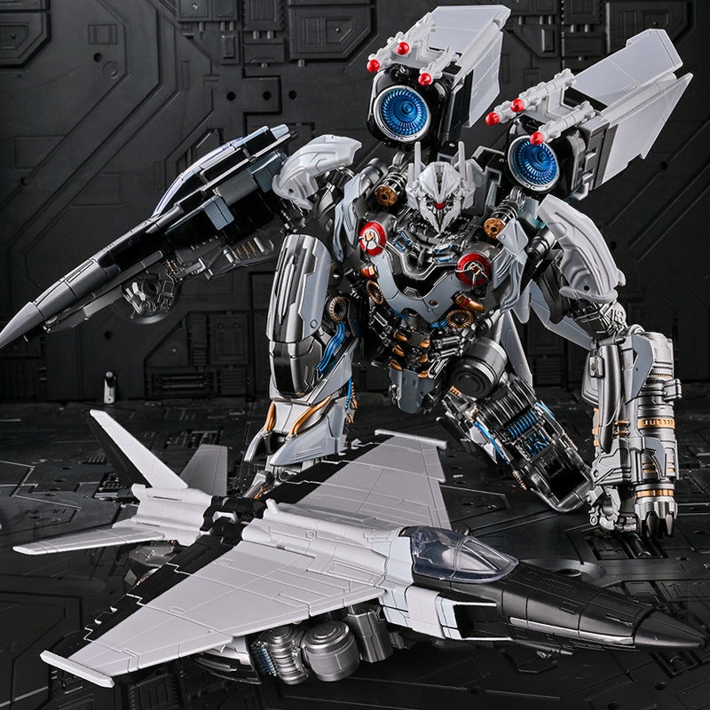 Bumblebee Alloy Action Figure Robot Toy for Boys 4-6LS01 Nitrogen Zeus LS01 Nitrogen Zeus