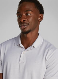 CALVIN KLEIN Oxford Lightweight Short Sleeve Polo  - Image 3