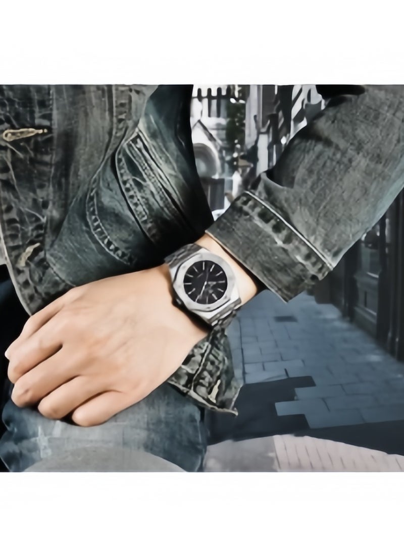 BENYAR Watches for Men Watch Luxury Stainless Steel Quartz Waterproof Watch 5156 - Image 4