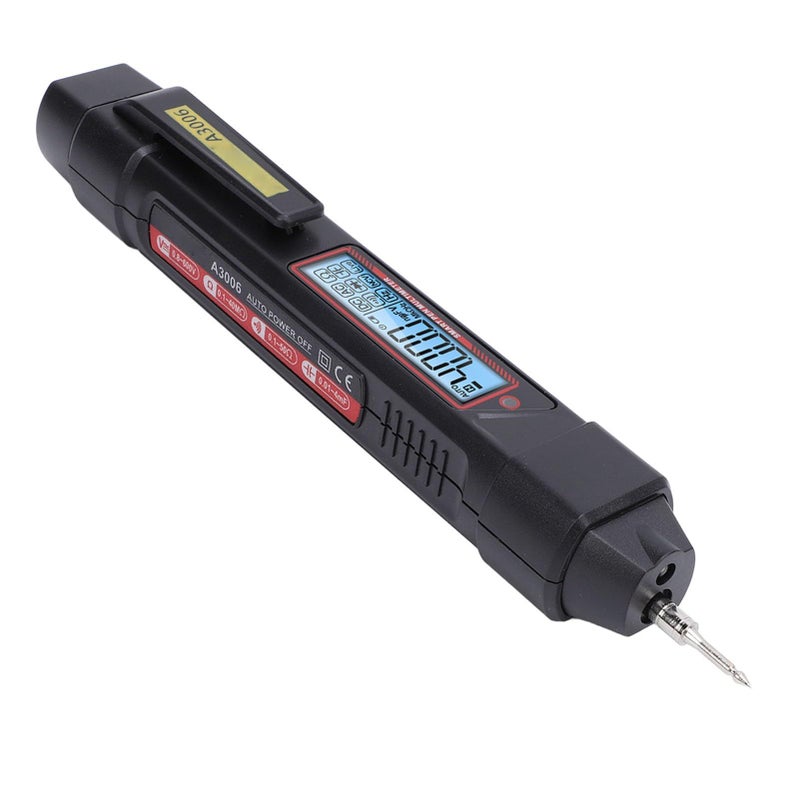 Pencil Digital Multimeter 4000 Counts AC DC Voltage Diode Tester Live Wire - Image 3