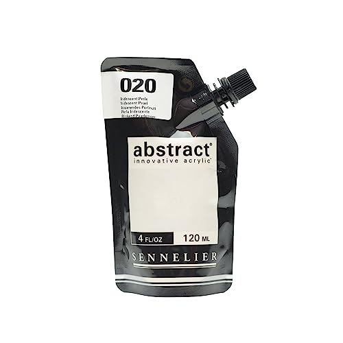 Sennelier Abstract Artist Acrylic 120 ml Pouch (Iridescent Pearl) - Image 1