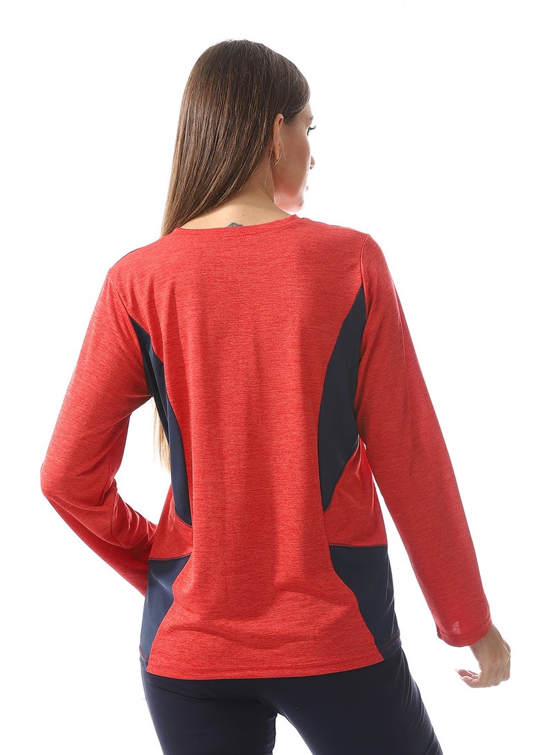 Caesar Women Sport T-Shirt With Long Sleeves  - Image 4