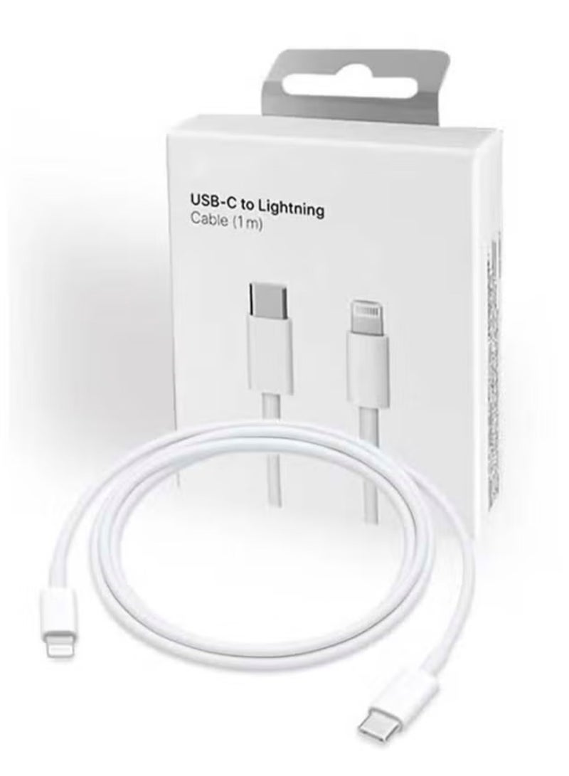 نوفا تريندز كابل شاحن Apple iPhone 1M [معتمد من MFi] كابل USB C إلى Lightning شحن سريع توصيل الطاقة PD 20W كابل iPhone لـ iPhone 14/14 Pro/14 Plus/14 Pro Max، iPad Pro، iPhone 8-13 جميع السلاسل - Image 1
