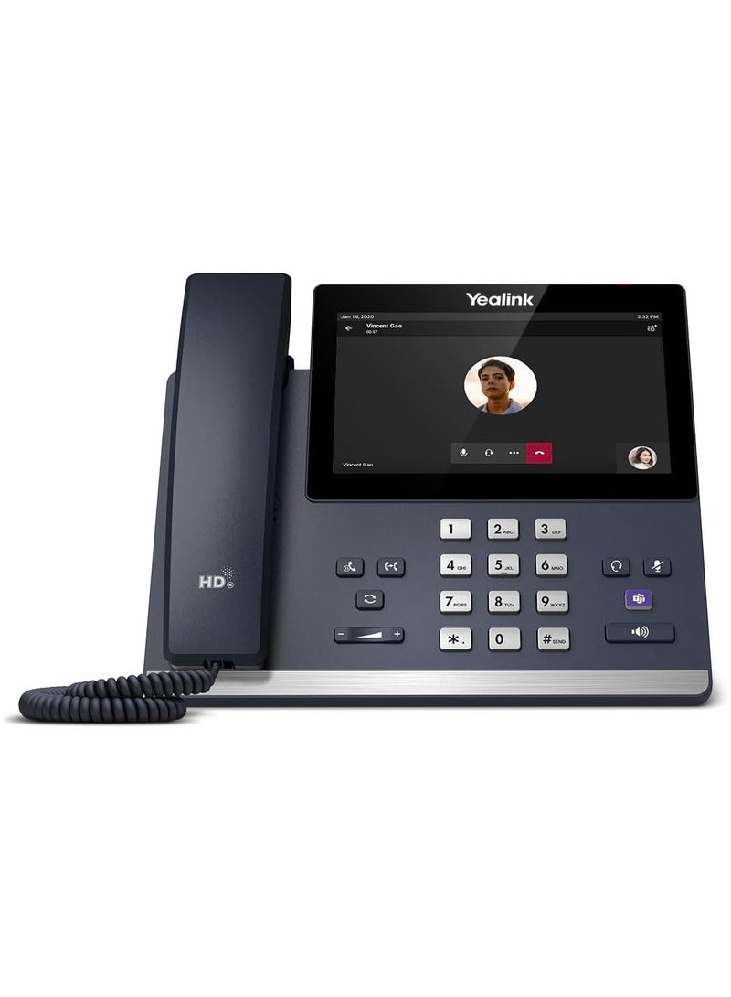 Yealink MP56 E2 Teams IP Phone – Android 13, 7-Inch HD Touchscreen, Bluetooth 5.2, Dual-Band Wi-Fi, PoE, USB-C - Image 2