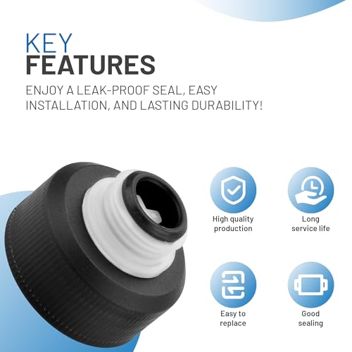 Selgo Replacement Solution Tank Cap for Hoover PowerDash and FloorMate Jet, OEM # 440012803. See Models Below - Image 3