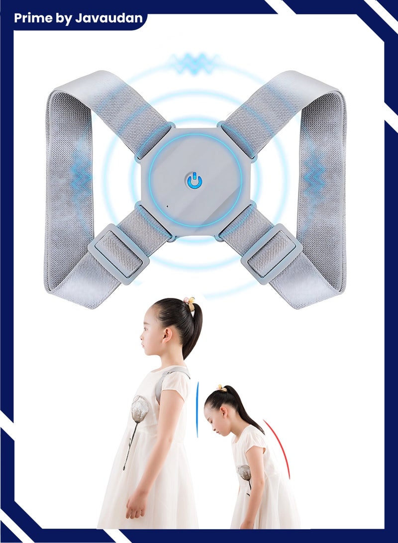 Prime by javaudan Back Correction Strap Smart Posture Corrector for Women Men Kids - Adjustable Back Straightener Spine Straightener with Intelligent Sensor Vibration Reminder, Providing Pain Relief - Image 1