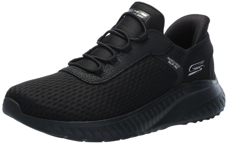 SKECHERS حذاء سنيكرز سكيشرز للنساء بدون استخدام اليدين بوبز سكواد فوضى بالألوان، BBK، 5 عريض - Image 1