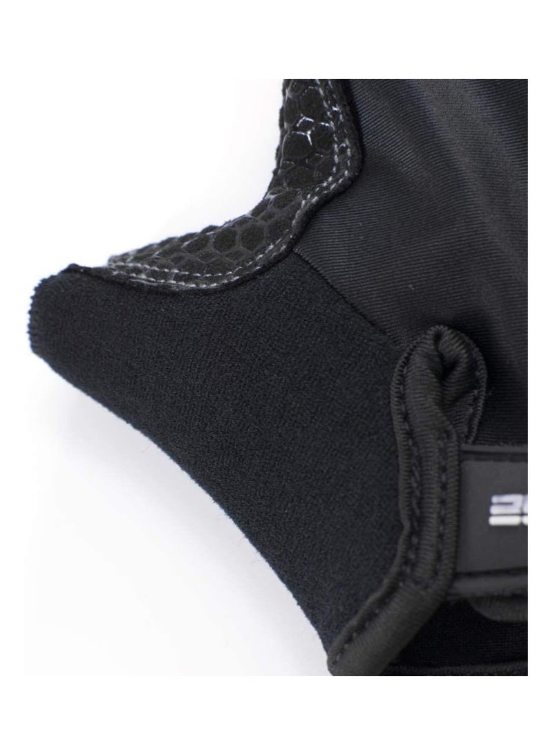 BURNLAB Gym Gloves Pro Blue and Black - Image 3