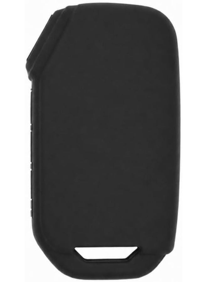 Arooma 5 Buttons Silicone Key Shell Cover Case for KIA Soul, Remote Protection Black - Image 2