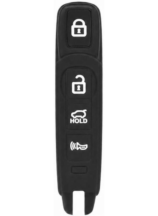 Arooma 5 Buttons Silicone Key Shell Cover Case for KIA Soul, Remote Protection Black - Image 3