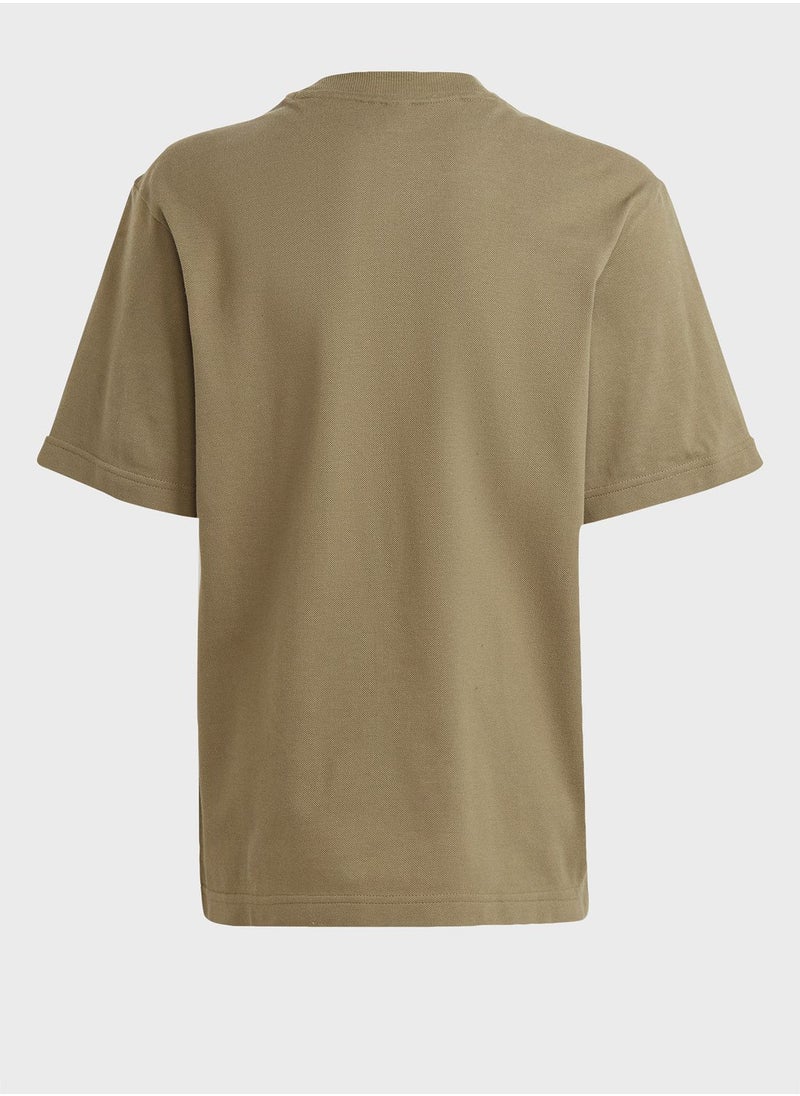 Adidas - Future Icons Logo Piqué T-Shirt - Image 1