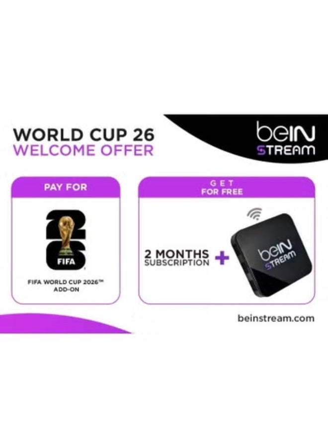 beIN STREAM FIFA World Cup26 Welcome Offer - Image 2