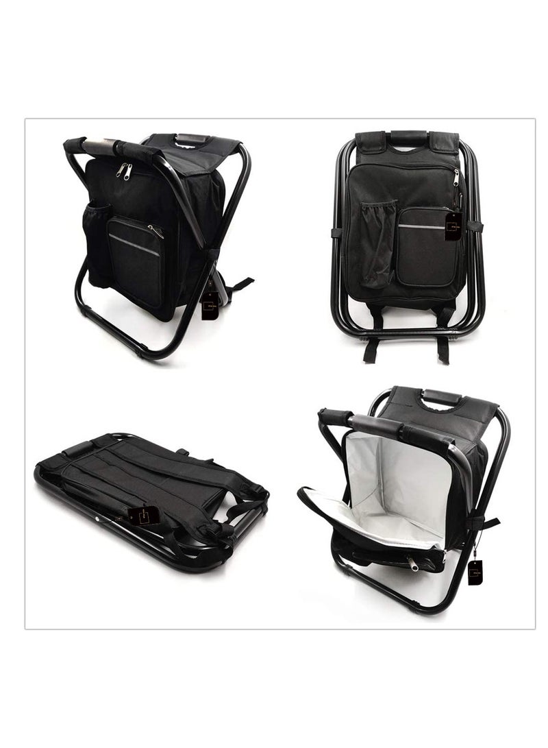 Sharpdo Outdoor Backpack Stool Portable Leisure Ice Pack Chair - Image 2