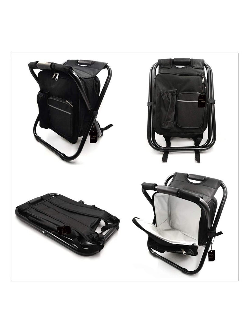 شاربدو كرسي ظهر خارجي محمول، كرسي ترفيهي محمول مع عبوة ثلج، كرسي سفر خارجي محمول - Image 2