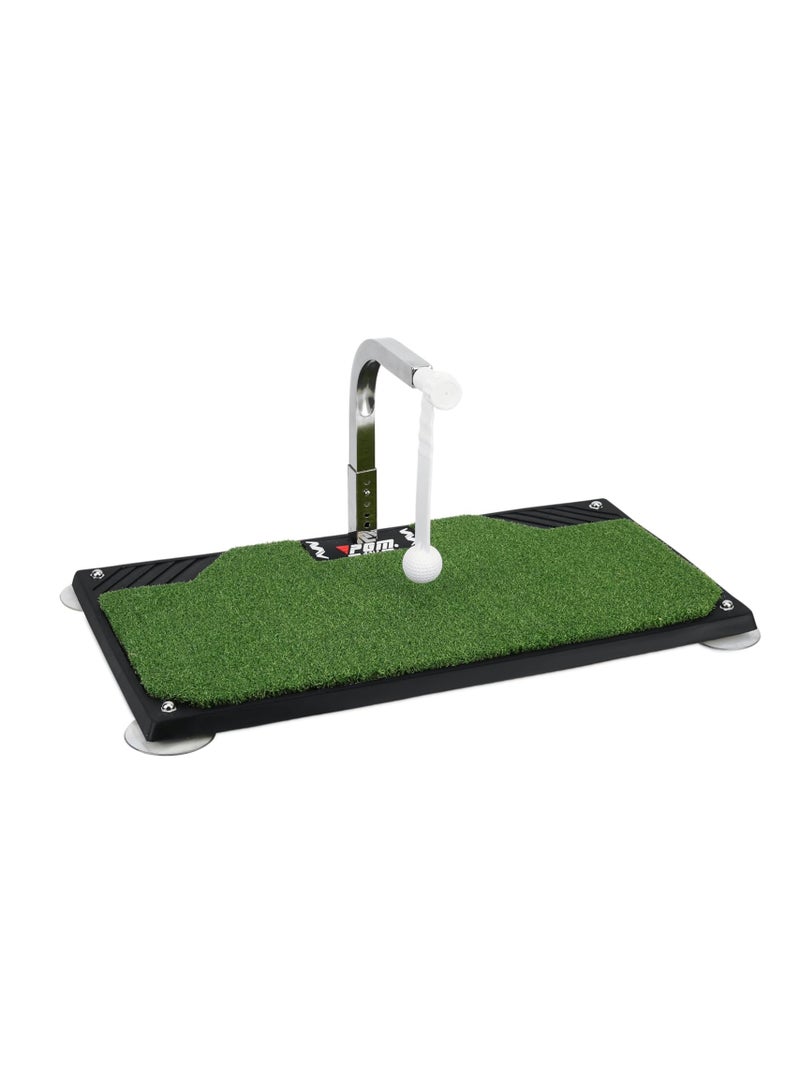 Generic Golf Swing Trainer with 5 Adjustable Height Golf Training Equipment Pure Path Golf Swing Mat Training Aid for Indoor and Outdoor Golf Swing and Shot Trainers - Image 1
