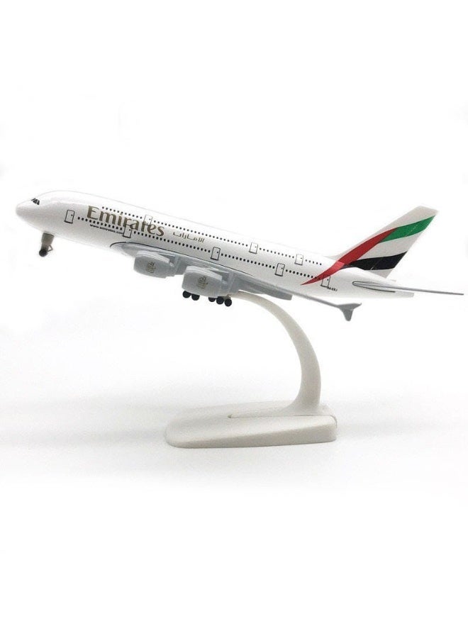 Large Emirates Airplane Model 20 Size with Wheels - Image 1