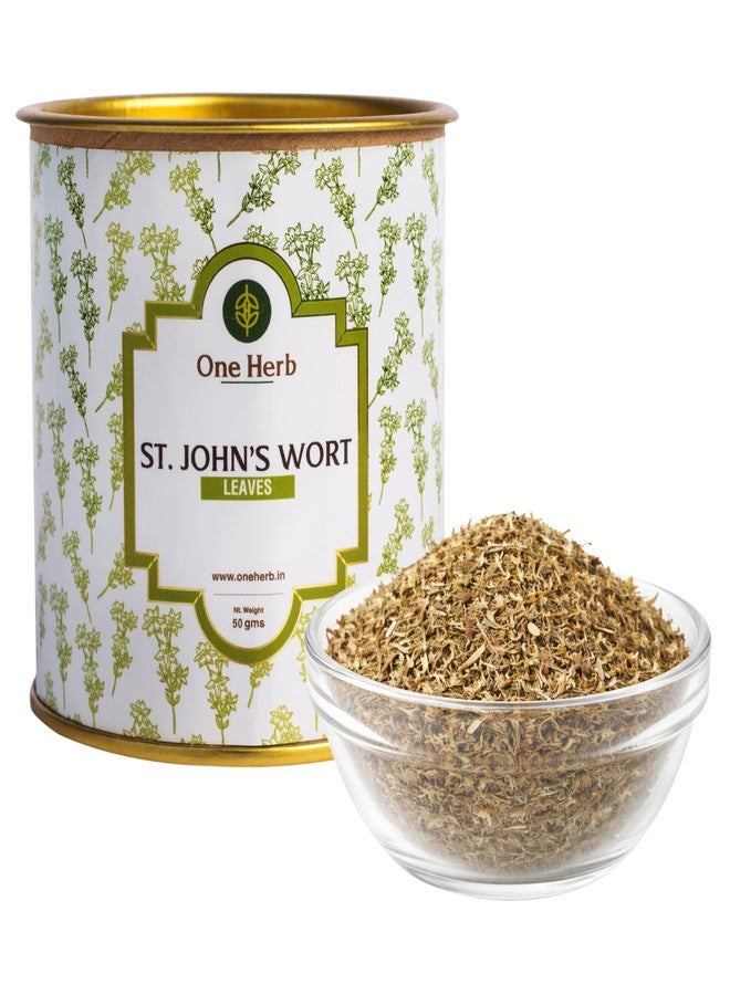 One Herb شاي عشبة سانت جون - 50 غرام | عشبة فائقة للاكتئاب والقلق، يحسن جودة النوم، ويهدئ الأعصاب - Image 1