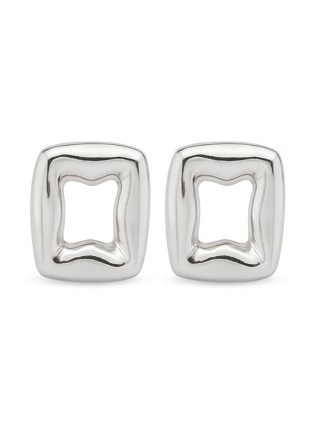 Uno de 50 UNOde50 FEMME FATALE Earrings, Sterling Silver-Plated - Image 1