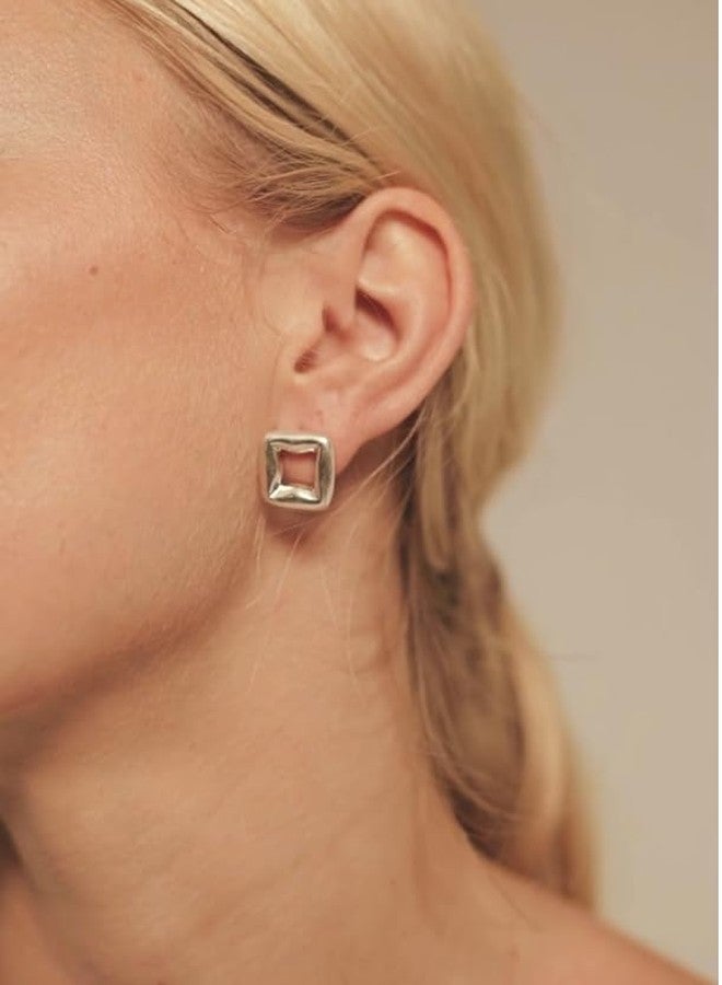 Uno de 50 UNOde50 FEMME FATALE Earrings, Sterling Silver-Plated - Image 2
