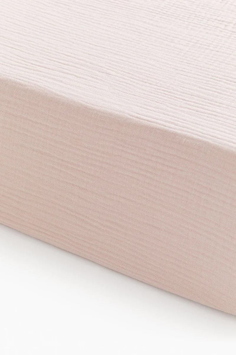 H&M Muslin cot fitted sheet