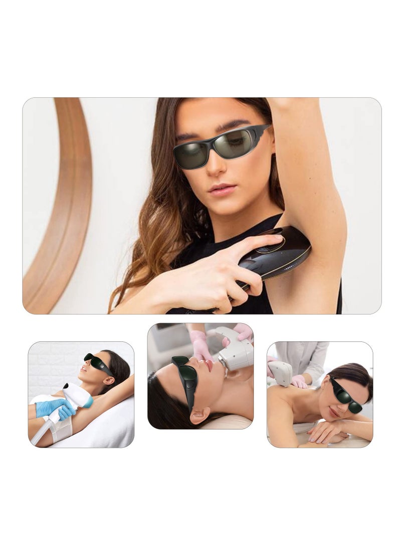 SYOSI - Laser Safety Glasses 200nm-2000nm Protective Goggles for Laser Hair Removal and Cosmetology Operators with Eye Protection - Image 1