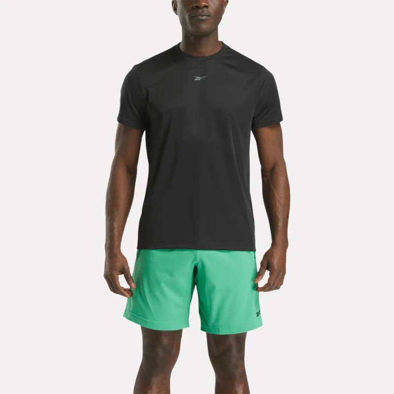 Reebok Identity Train Short Sleeve Tech Men's Tee - Black