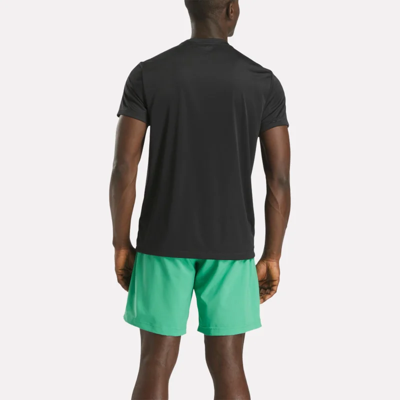 Reebok Black Reebok Identity Train Short Sleeve Tech Men's Tee - Black for Men | Best Price UAE