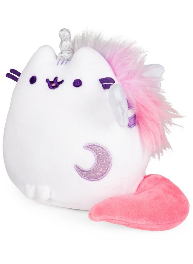 GUND دميّة قطة غوندي بوشين سوبر بوشينكورن، ناعمة جداً، بيضاء، 6 إنش - Image 2